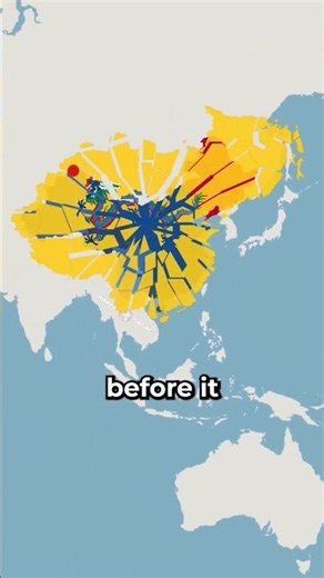 How did China's territory change over time?