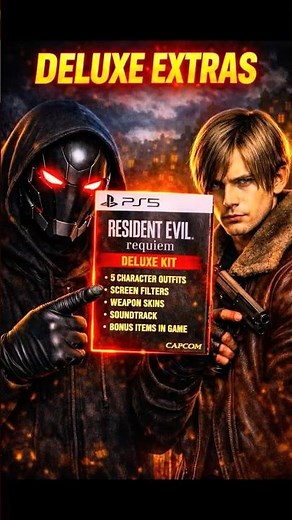 Resident Evil 9 Deluxe Edition Extras 🔥