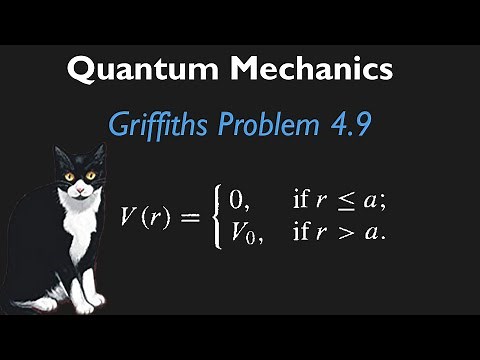 Griffiths QM Problem 4.9 (3rd ed.) Solving the FINITE Spherical Well for l=0