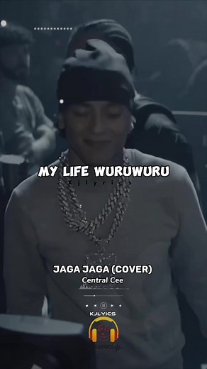 Jaga Jaga Cover by Central Cee - Victony | Lyrics Video