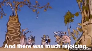 And there was much rejoicing (yaaaaaaaay) - Monty Python & the Holy Grail on Make a GIF