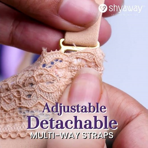 Lace Decorated Printed Padded Bra | Premium Lift, Elegant Lace & Everyday Comfort 💗✨