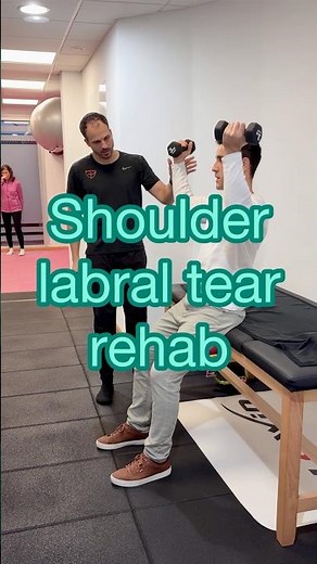 Shoulder labral tear rehab