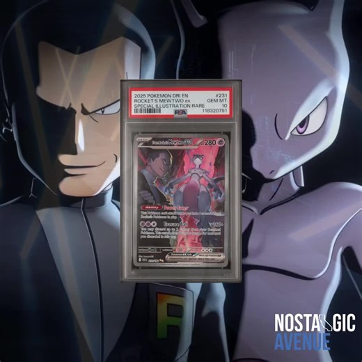 Mewtwo ex PSA 10: Iconic Pokémon Card Revealed