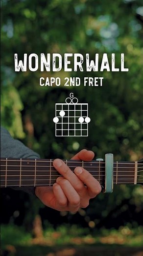 Wonderwall Oasis Guitar Tutorial // Wonderwall Guitar Lesson