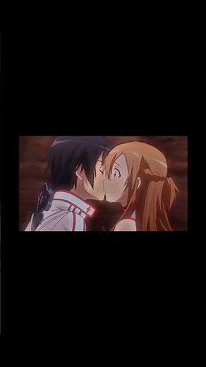 Asuna x kirito 🔥❤️#anime #animeedit #asuna #kirito #kazuto #animeedit #sao