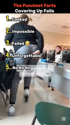 The funniest farts covering fails 🤣