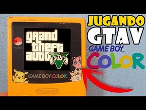 Playing GTA V on a 1998 Gameboy Color... Is it possible on a GBA SP too?