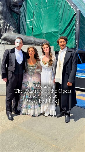 139K views · 3.4K reactions | What a charming Gala  Take a look behind the scenes of our performance from West End LIVE today! Did you join the spectacle? | The Phantom of the Opera | Facebook