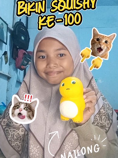 video lumayan panjang gpp ygy. #diy #squishy #nailong | cara buat squishy dari kertas