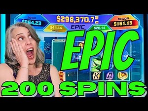 $1200 EPIC 200 spins on MonsterVerse Godzilla slot machine King Kong slots play 200 spins gambling