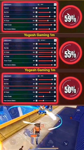 New Free fire Sensitivity App 💀 All device best sensitivity free fire | free fire best sens #shorts