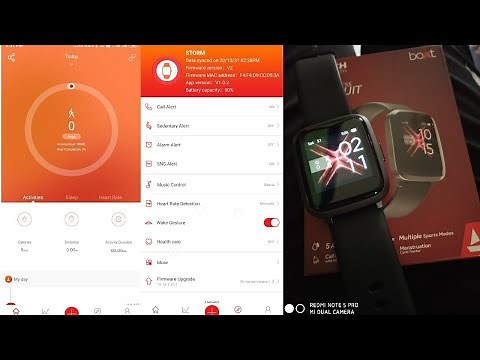 How to Connect Boat Storm SmartWatch to Mobile With boAt ProGear App