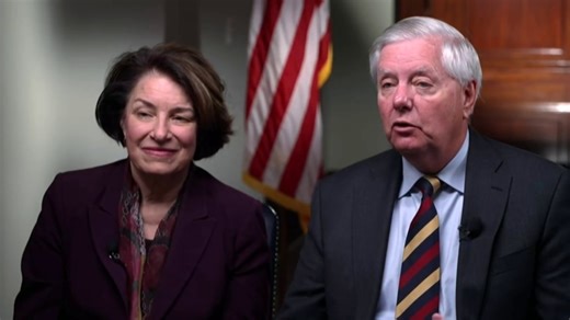 Amy Klobuchar & Lindsey Graham on their push to reunite Ukrainian families