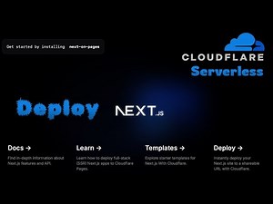 Deploy Fullstack Next.js App on Cloudflare | One-Click Serverless Deployment Tutorial