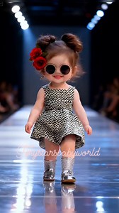 Confidence has no age 😍 These tiny queens are owning the runway with style, swag, and smiles ✨ Big shades, bold looks, and cute attitude 💃🕶️ Which style wins your heart? ❤️ #TinyFashionQueen #BabyRunway #MiniModel #BabyStyle #CuteBabies #LittleFashionista #ViralReels #KidsFashion #TinyStarsBabyWorld | Tiny Stars Baby World