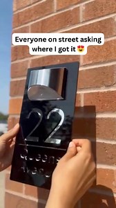 223 reactions · 19 shares | BIG NEWS! Limited time offer: 50% OFF + Free Shipping on Custom Solar Address Plaques! The Solar Door Address Sign charges by day and glows automatically at night, making your house visible 24/7 with no wiring, no bills, no hassle. ⭐⭐⭐⭐⭐ “This plaque instantly modernized our entrance. Neighbors notice it every night!” – Sarah M.  Personalize Your Sign Today & Light Up Your Home! | Perla Lighting | Facebook