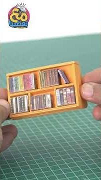 DIY Miniature How to build a library