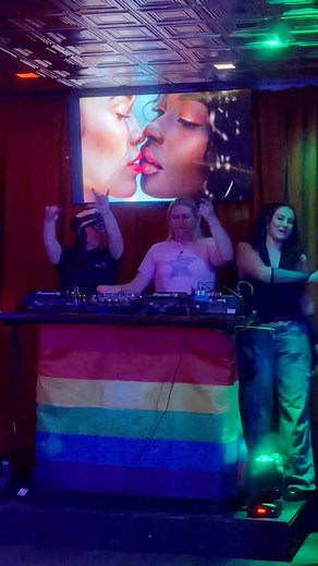 1.3K views · 7 comments | Byrdcage is just poppin off! Did my drop of donations downstairs. Hanging upstairs with the crowd and the DJs now! 酪❤️ | Quasimodo's Bride | Facebook