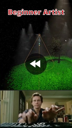 Blender Noob vs Pro: Aiming Objects #blender #blendertutorial #blendercommunity #blender3d