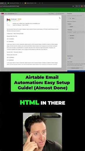 Airtable Email Automation: Easy Setup Guide! (Almost Done)