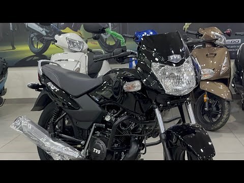 Here Is Tvs Sport 110 New Model 2022: Mileage Queen ! On Road Price ! Tvs Sport Black Colour