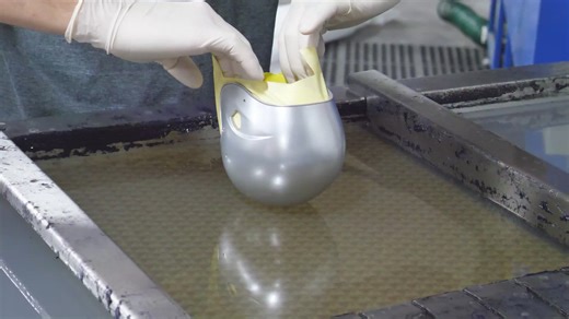 When life gives you a tiny football helmet, you hydro dip it! | Liquid Concepts Custom Coatings