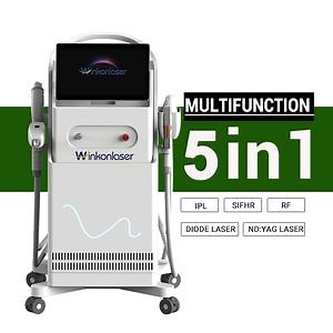 [Hot Item] Professional IPL ND: YAG Laser Diode Laser RF IPL Hair Removal Machine