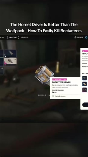 The Hornet Driver Is Better Than The Wolfpack - How To Easily Kill Rockateers ARC Raiders Credit: Diggy YT #arcraiders #gaming #CapCut