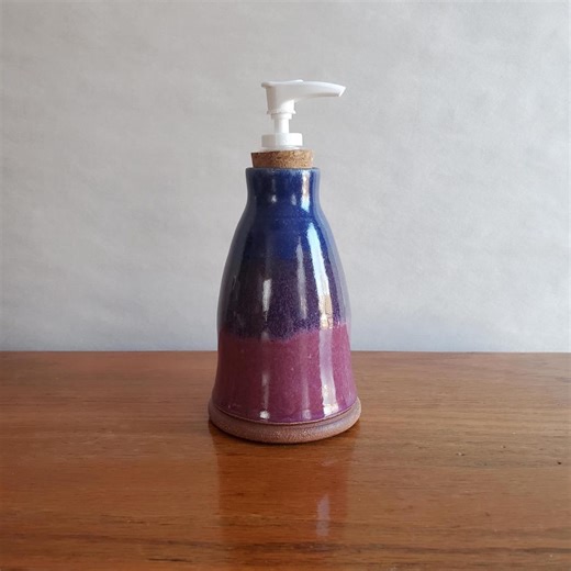 Handmade Ceramic Soap Dispenser - Etsy