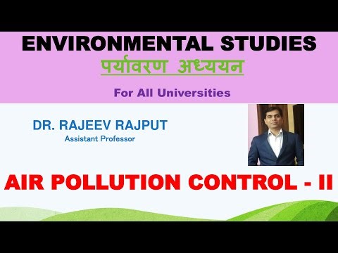 Air Pollution Control - II | Filters | ESP | Scrubber | Control Devices for Gaseous Contaminants