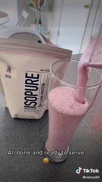 Delicious ISOPURE Unflavored Zero Carb Protein Shake Recipe