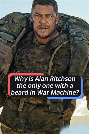 Why is Alan Ritchson the only one with a beard in War Machine Few people realize that to become “81,” he made three chilling sacrifices.#foryou #usa #us #fyp #celebrities #celebrity #warmachine #alanritchson