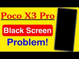 How to Fix Poco X3 Pro Black Screen Problem | Poco X3 Pro Screen Off Problem Solve
