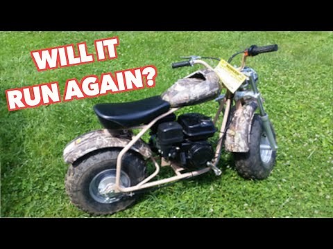 TRACTOR SUPPLY NEW--Colman Mini Bike for $200! *Locked up MOTOR!* Costumer Return Find.
