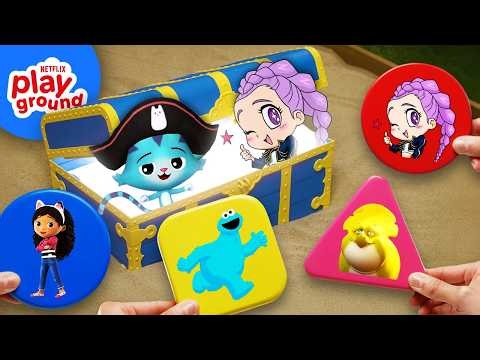 Sandbox SURPRISE! Dig Up Games from Netflix Playground 🪎 KPop Demon Hunters, PJ Masks + MORE!