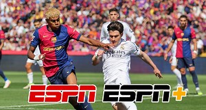 ESPN televisó el clásico Real Madrid 2-1 FC Barcelona por LaLiga (26/10/2025)