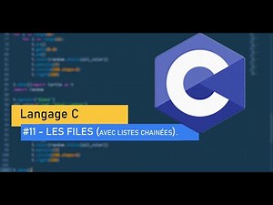 Langage C : - #11 - LES FILES(avec les listes chainées) cas dynamique .