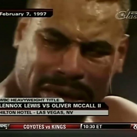 Oliver McCall’s mental breakdown