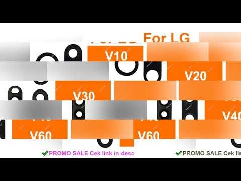2PCS/Lot For LG V60 V40 V30 V20 V10 Rear Lens Glass Back Camera Glass Lens with Sticker Adhesive Par