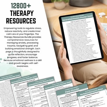 Mental Health Therapy Worksheets, Counseling Resources, Metaphors & Activities