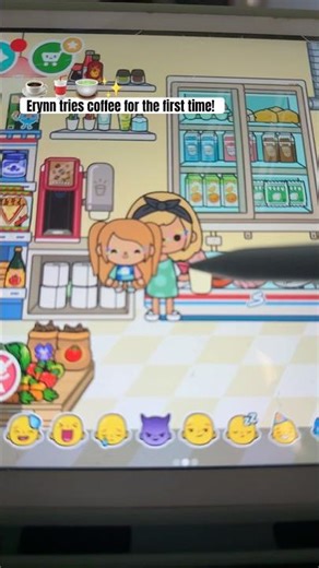 Erynn Tries Mom’s Coffee for the First Time! ☕️ |Toca Boca Story|credits to ‪@ItztocaEA13‬ #tocaboca