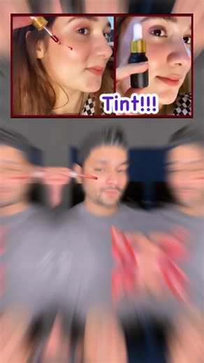 3.5K views · 106 reactions | @merium.pervaiz viral DIY lip & cheek tint! ✨ Ingredients: • 1 teaspoon aloe vera gel • 4 teaspoons rose water • 4-6 drops any oil • 1/2 teaspoon red food color #homemadetint #meriumpervaiz #lipandcheektint #diytint #foryou #viralreels | Glam by Owais | Facebook