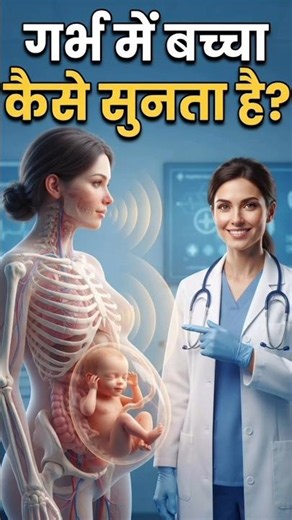 How Does a Baby Hear Inside the Womb? 👂🤰 | Pregnancy Facts 3D