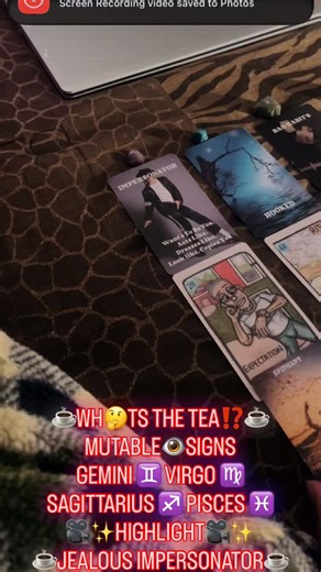 ☕️WH🤔TS THE TEA⁉️☕️ Mutable Signs: GEMINI ♊️ VIRGO ♍️ SAGITTARIUS ♐️ PISCES ♓️ “DONATIONS ARE OFFERINGS TO THE ANCESTORS AS GRATITUDE FOR THESE MESSAGES” 💳PAYPAL:Godchosen.1@icloud.com 📲APPLE CASH: Godchosen.1@icloud.com 💳VENMO:Ceosmooth333 #collectiveread #highlightreels #firesigns #watersigns #earthsigns #airsigns #whatsthetea #clockthattea #spiritualcommunity #collectiveread #instagram #explorepage #highpriestess #tarot #oracle #ancestors #mosthighgod #alignment #spirituality #likesharefo