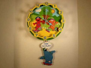 Elmo Animated Talking Wall Clock
