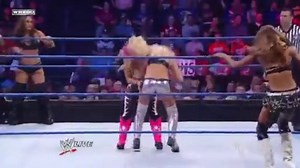 WWE SmackDown 1st October 2010 - LayCool (c),Maryse & Alicia Fox vs.The Bella Twins,Natalya & Kelly 