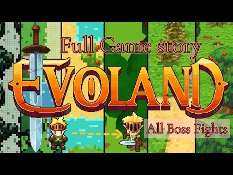 Evoland Full Game Story 📜 + All Boss Fights 🎮 (No Commentary)