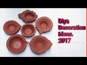How To Decorate Diyas at Home // Diya painting for Diwali // Paint Diya in easy and fast way at Home