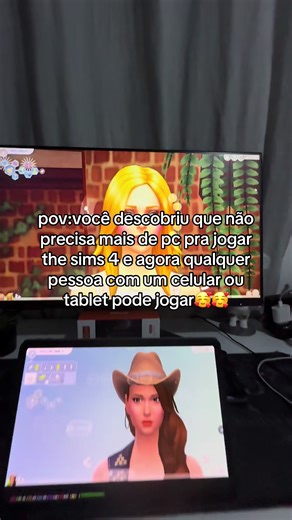 POV:não precisa mais de pc pra jogar the sims 4 #thesims4 #sims4 #celular